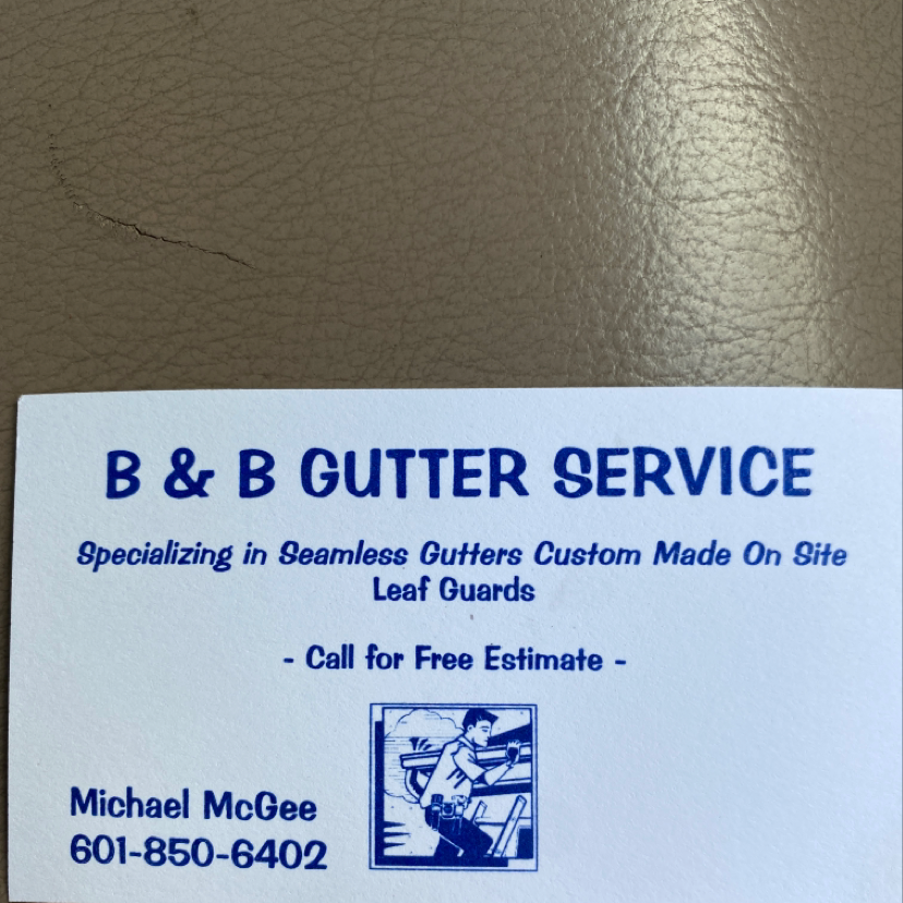 Logo for B&B Gutter
