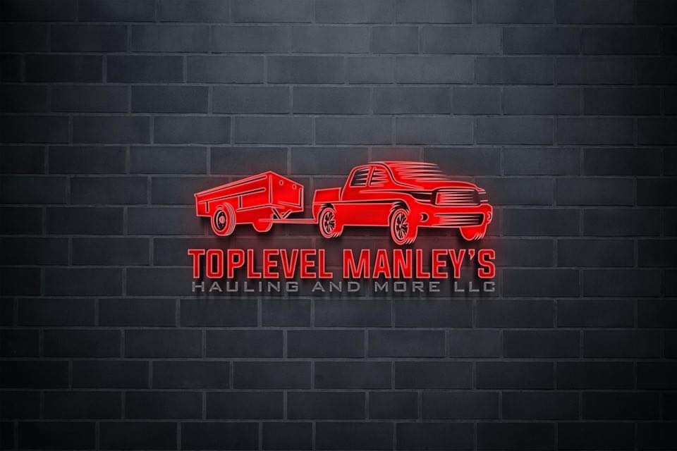 Logo for TopLevel Manley's Hauling And More LLC