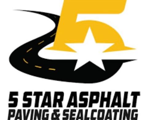 Logo for 5 star paving & sealcoating