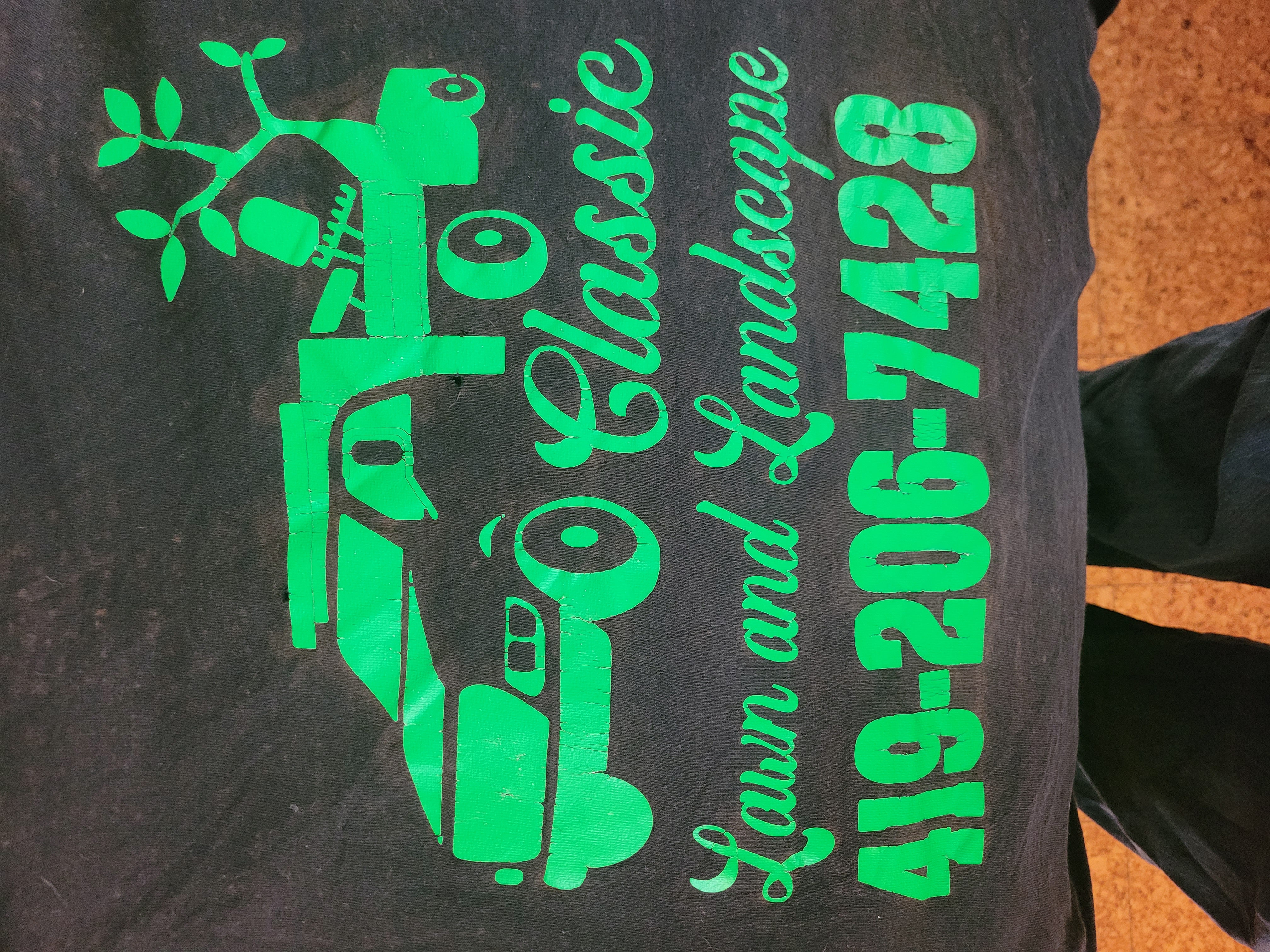 Logo for classic lawn and landscape