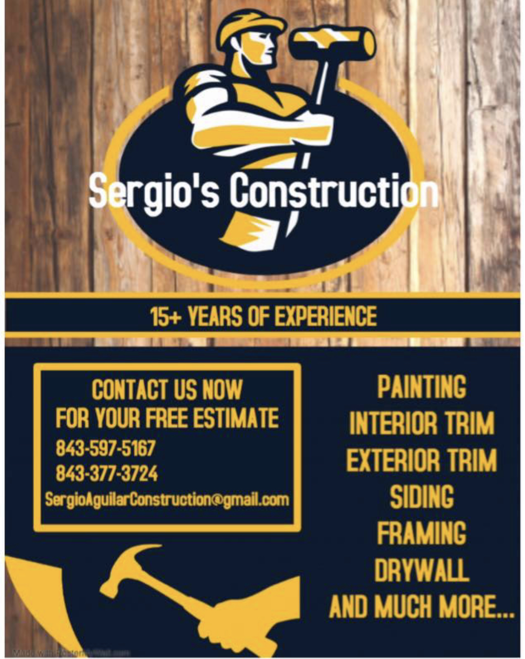 Avatar for Sergio's Construction Services LLC