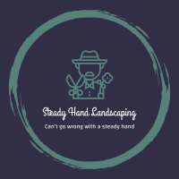 Logo for Steady hand landscaping