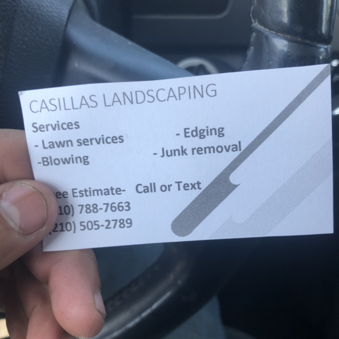 Logo for Casillas Landscaping