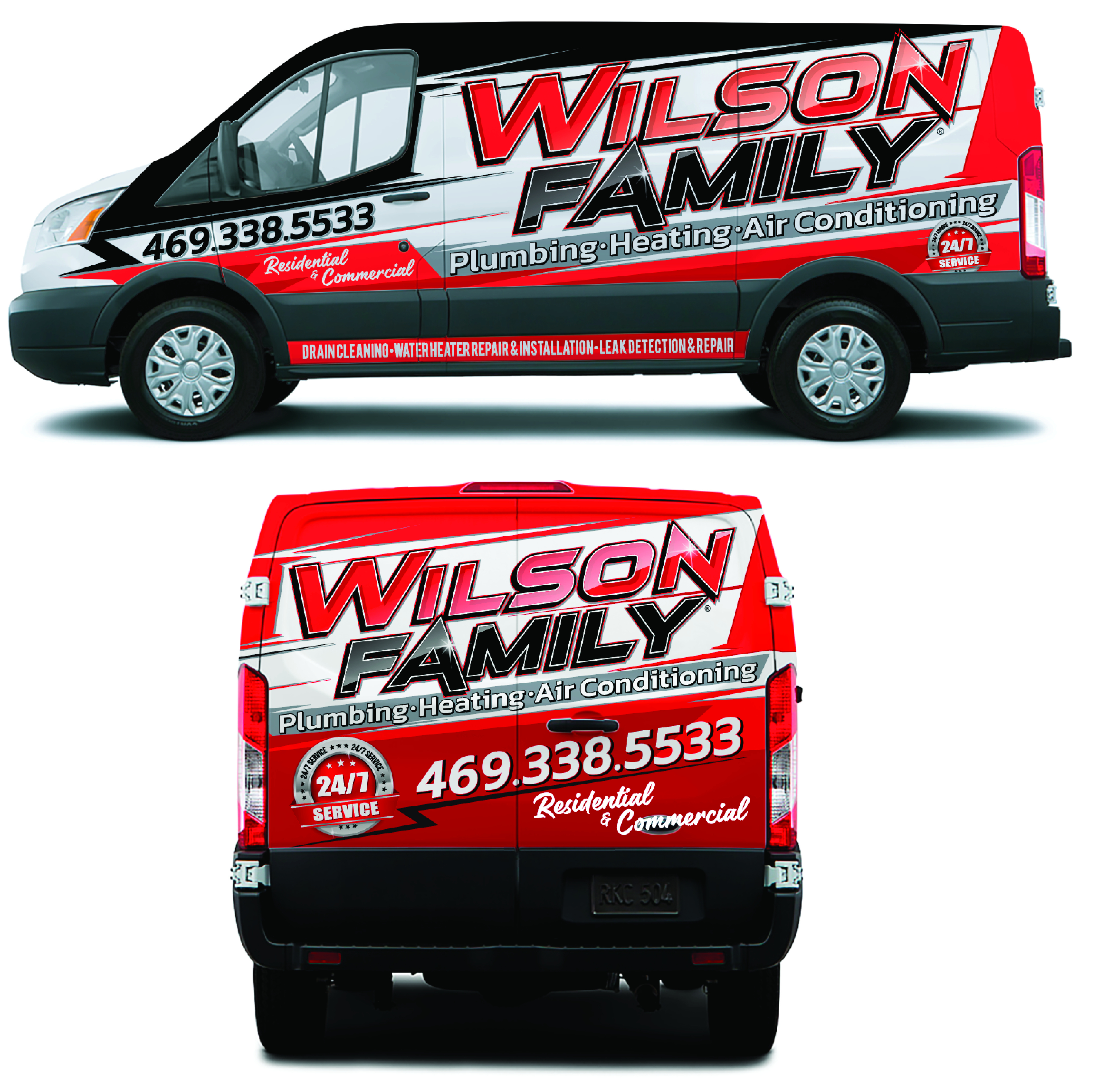 Wilson Family Plumbing Heating & Air Conditioning logo