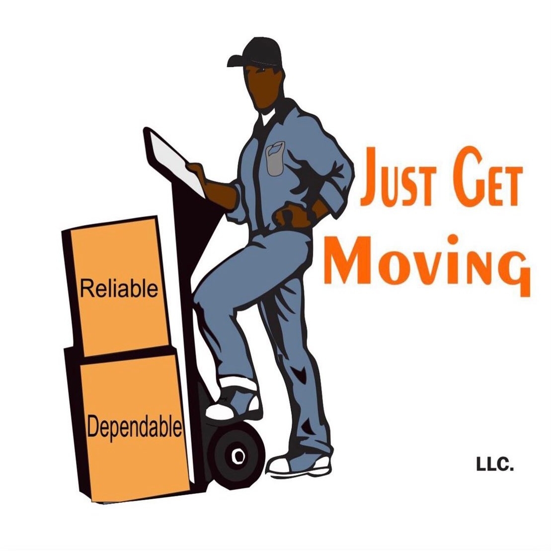 Logo for Just get moving llc