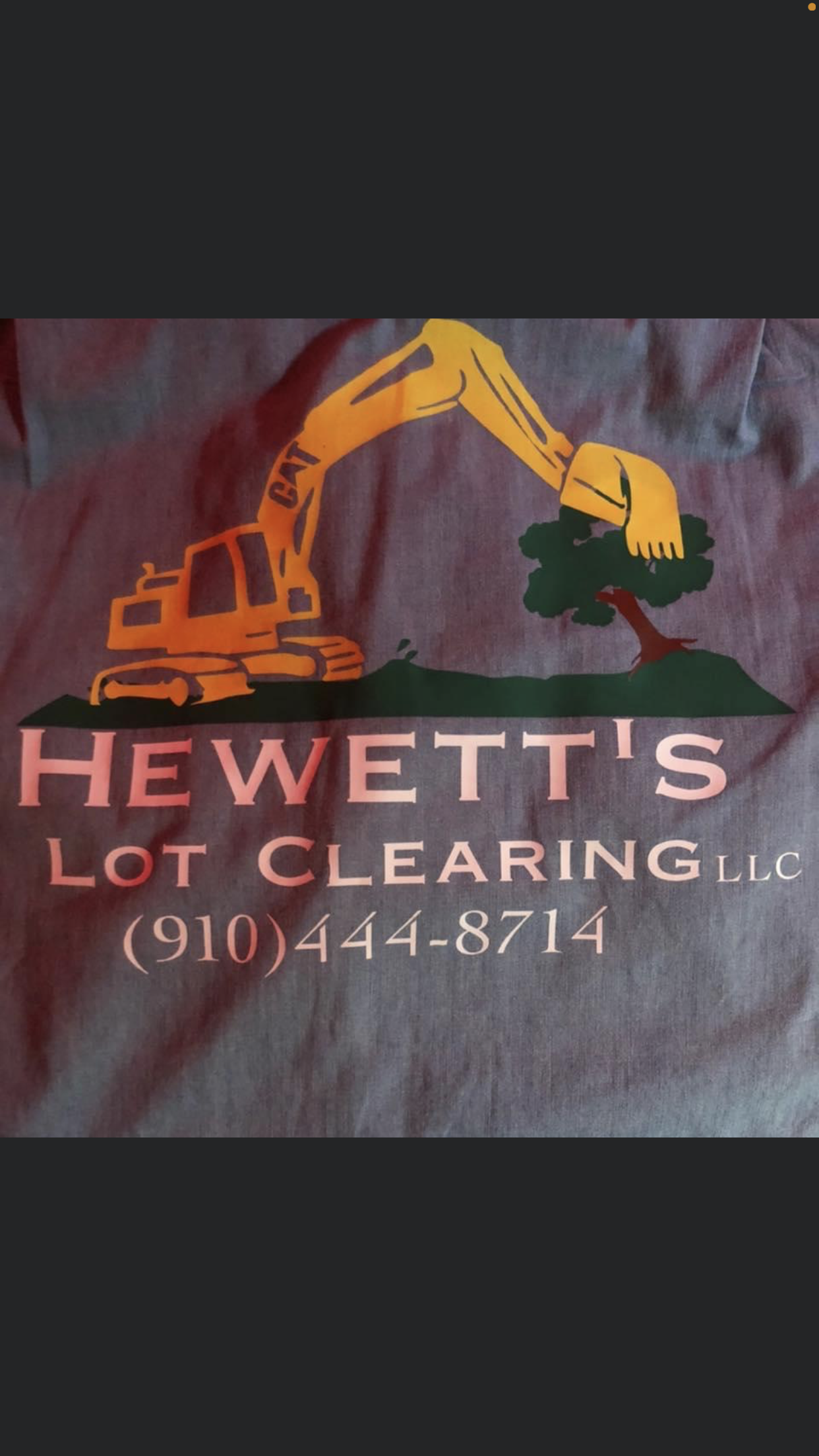 Hewetts Lot Clearing LLC logo
