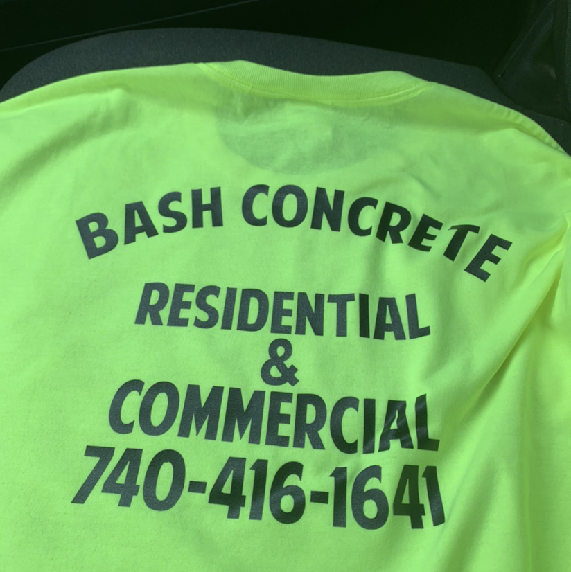 Bash concrete logo