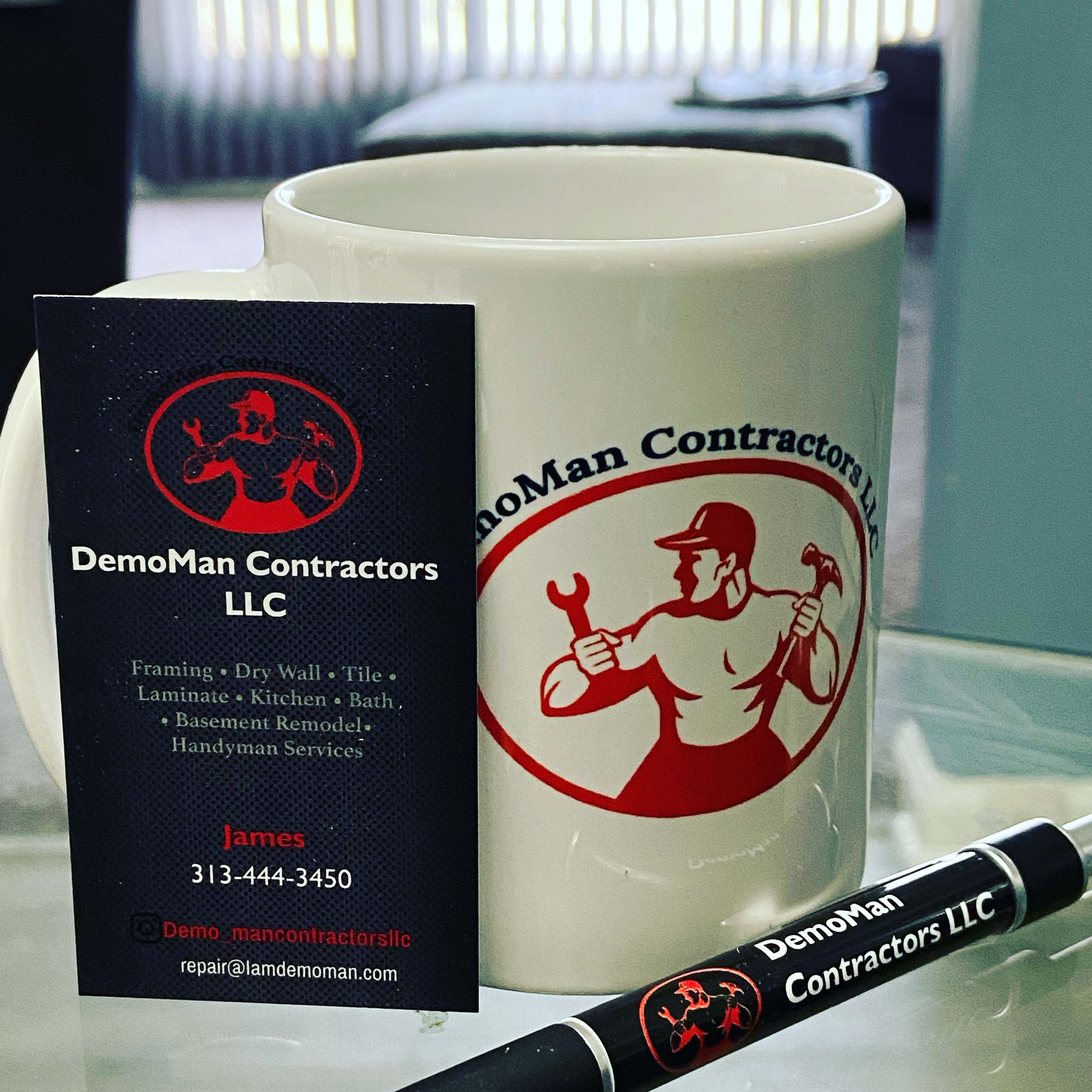 Logo for Demoman Contractors