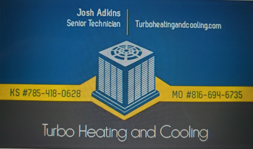 Logo for Turbo Heating and Cooling
