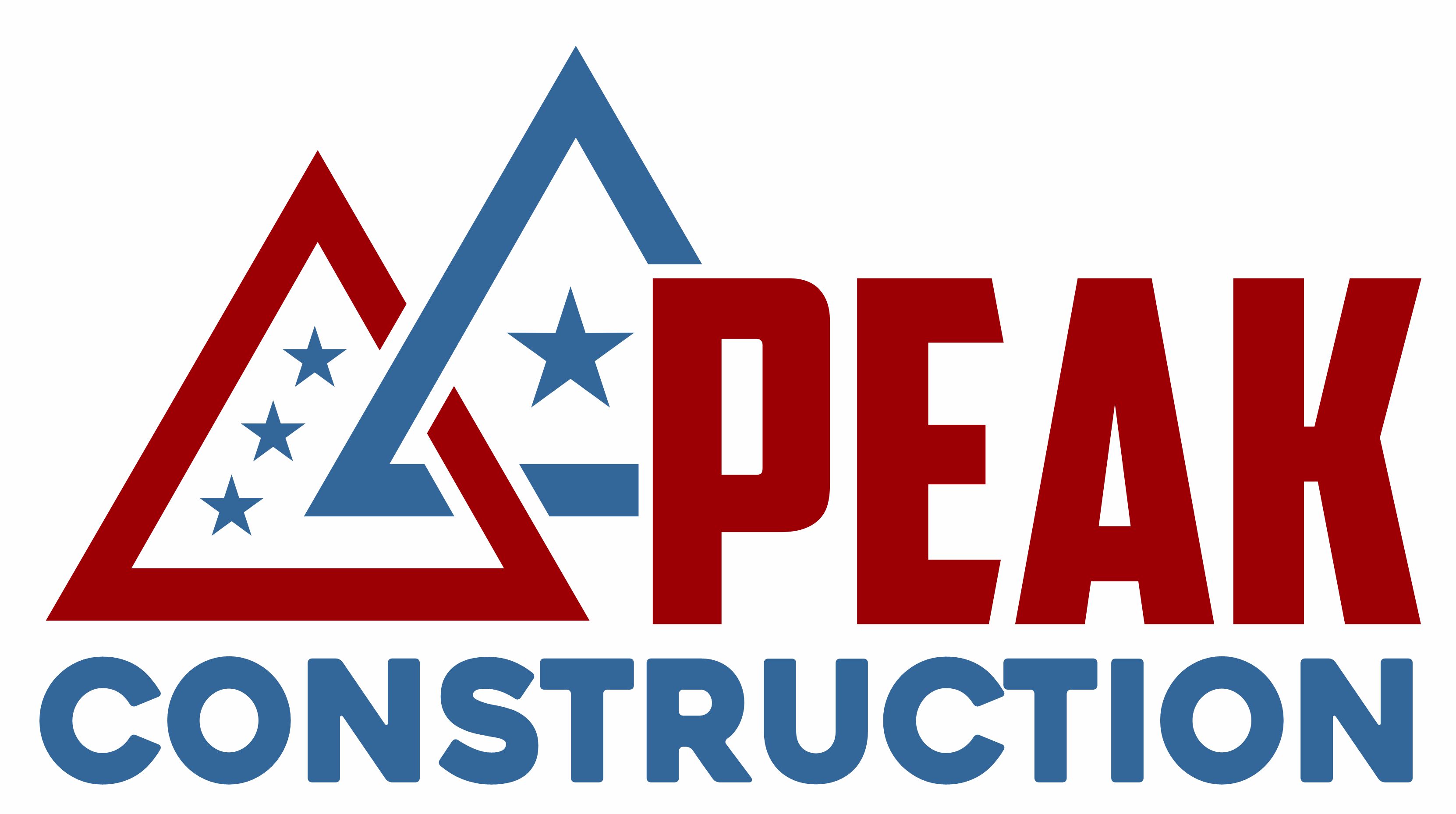 Peak Construction logo
