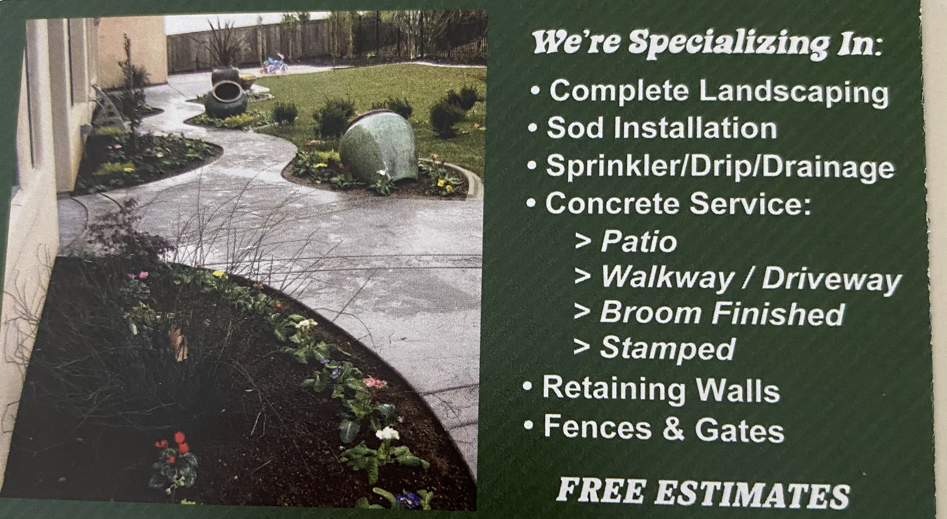 Citrine landscape company logo