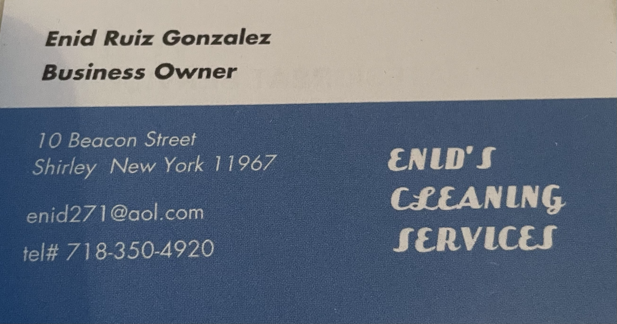ENID'S CLEANING SERVICES logo