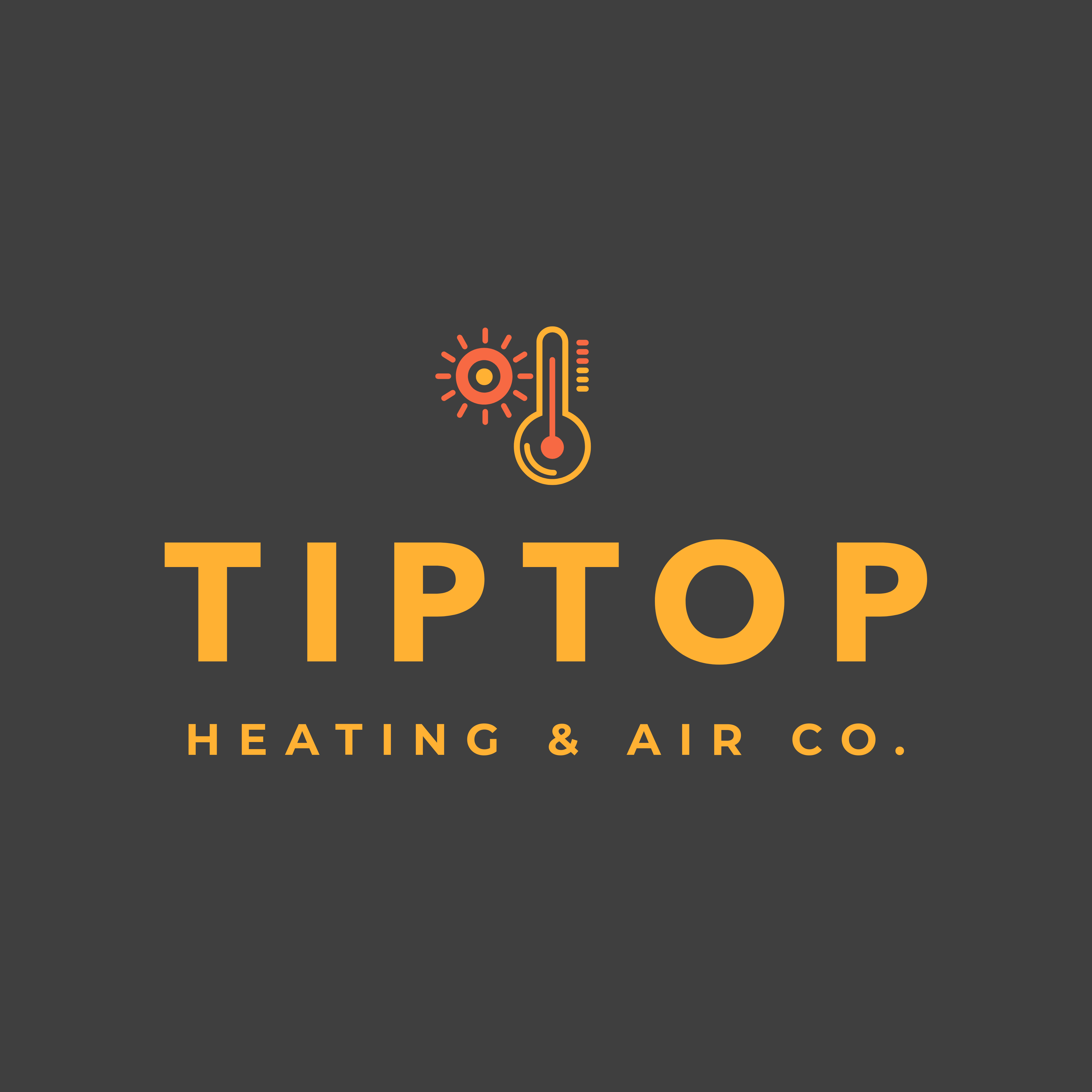 TipTop Heating & Air co. logo