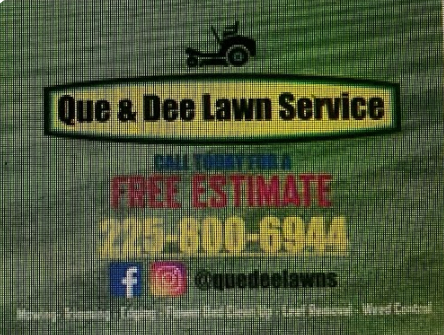 Que n Dee Lawn Service LLC logo