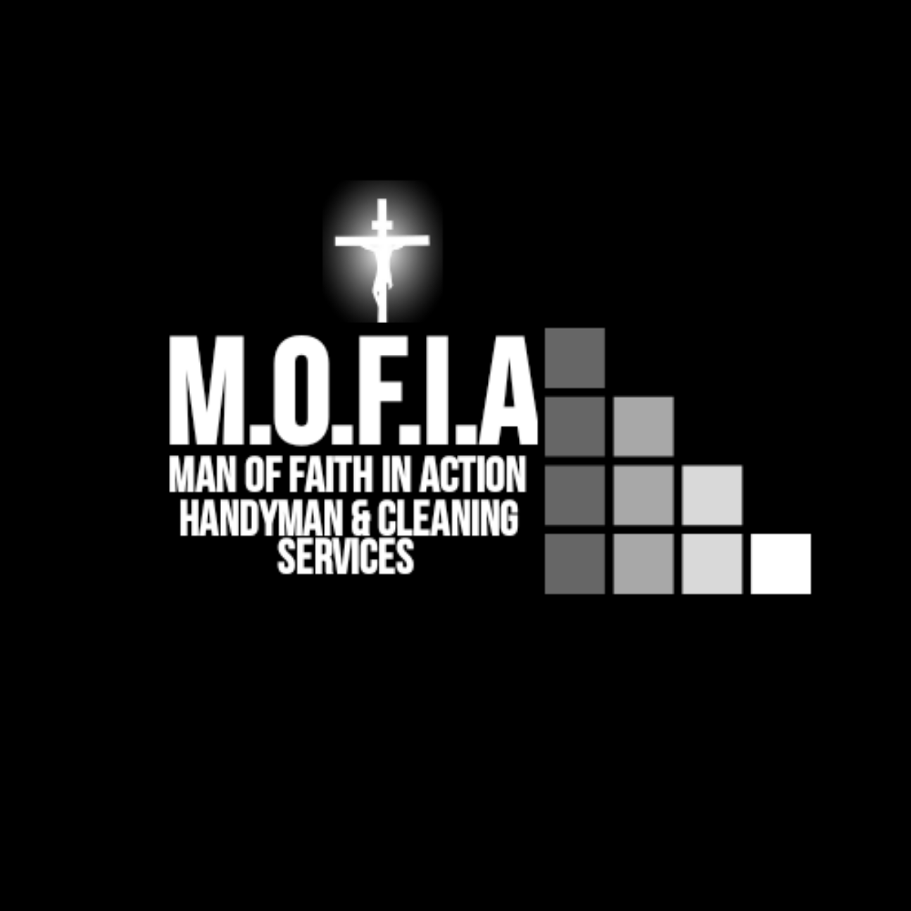 Logo for Man Of Faith In Action Handyman and Cleaning Services