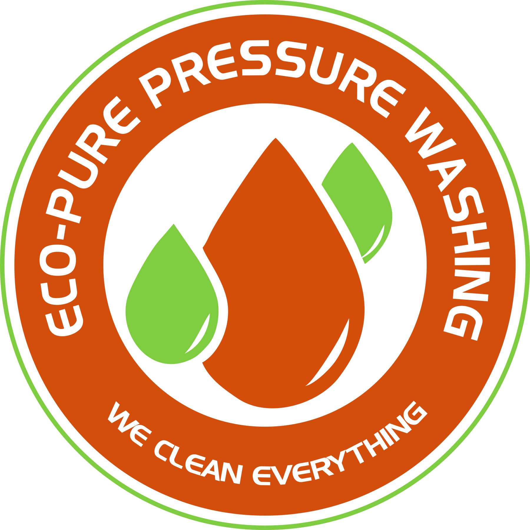Logo for Eco Pure Pressure Washing