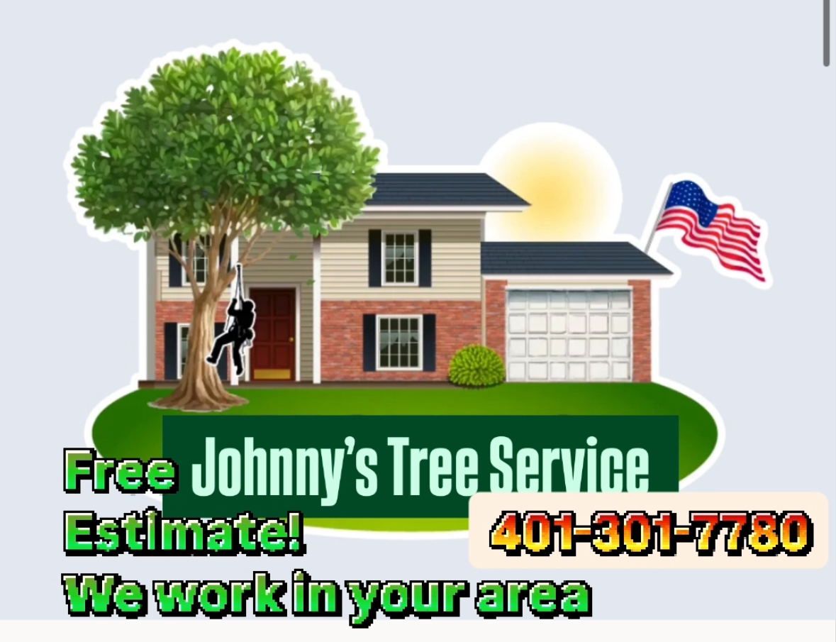 Johnny's Landscaping and Tree service logo
