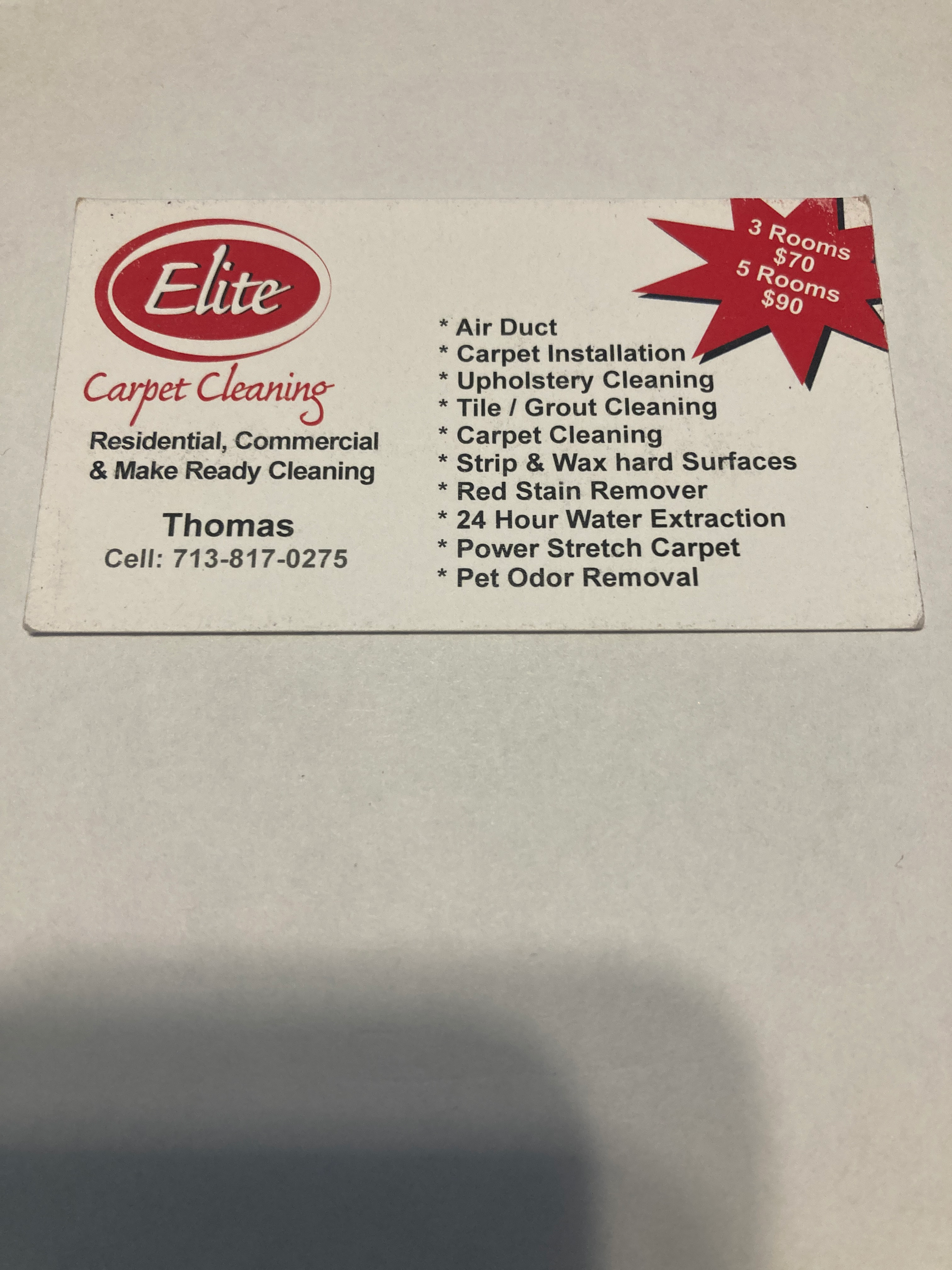 Avatar for Elite Carpet Cleaning