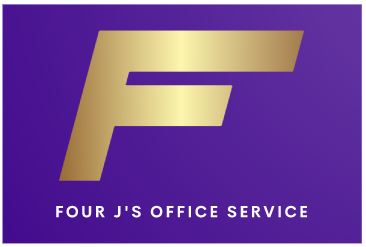 Logo for Four J's Office Service