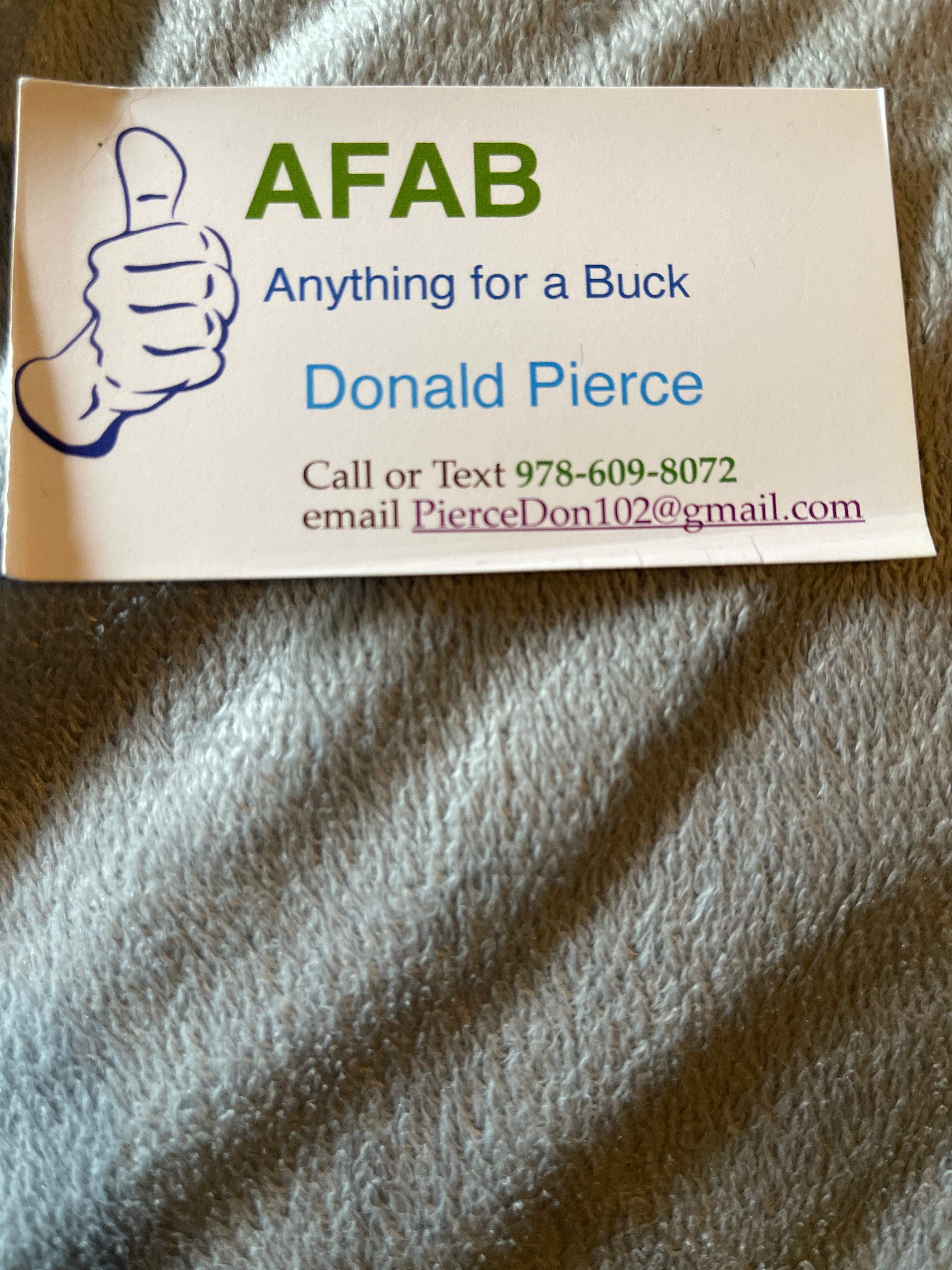 Logo for AFAB