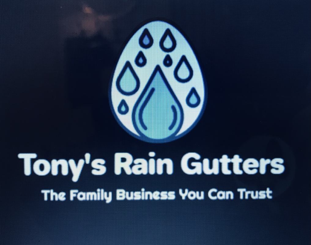 Tony's Rain Gutters logo