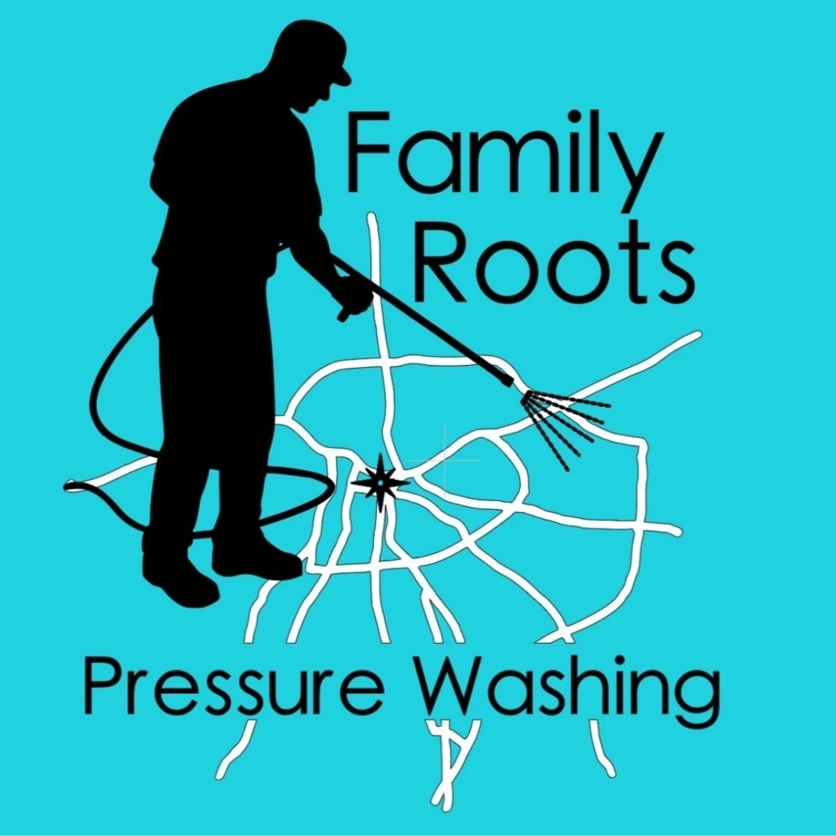 Logo for Family Roots Pressure Washing