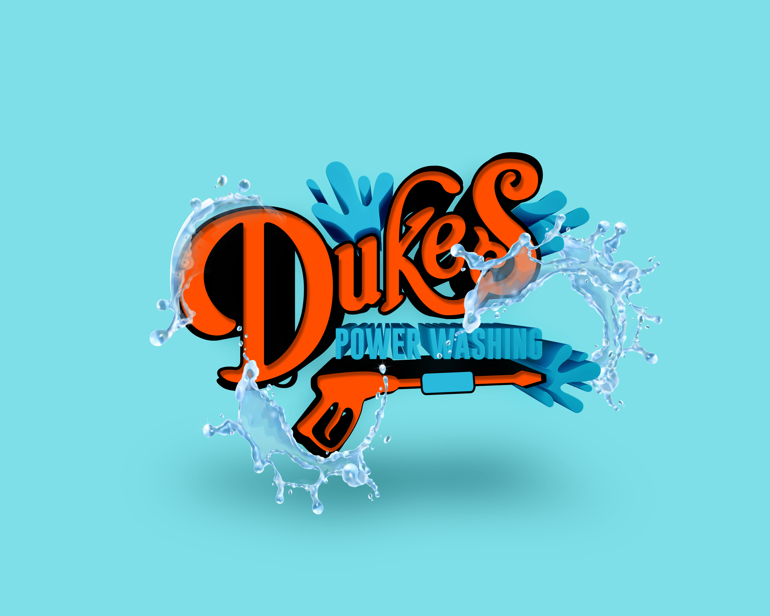 Dukes PowerWashing logo