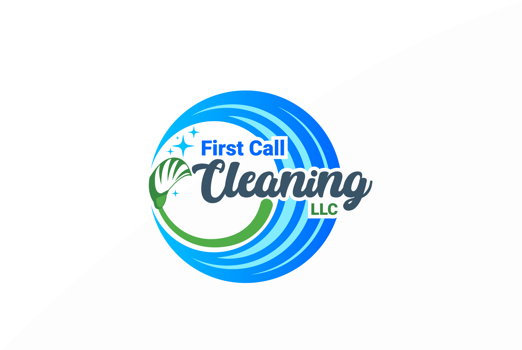 Logo for First Call Cleaning LLC
