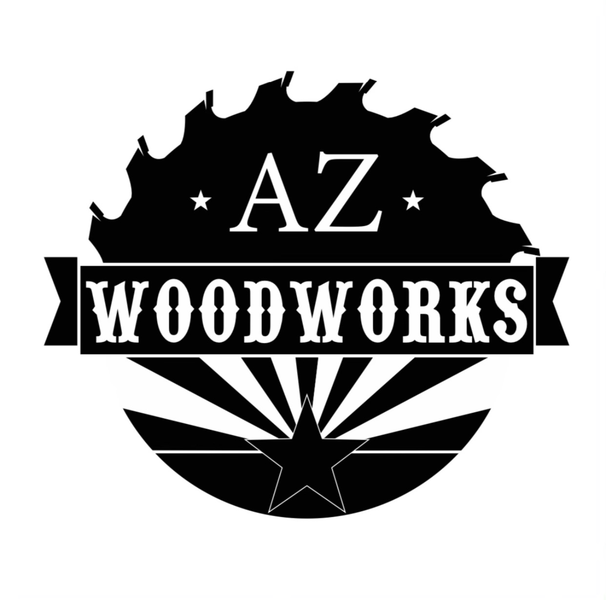 Logo for AZ Woodworks LLC