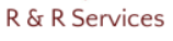 Logo for R & R Services
