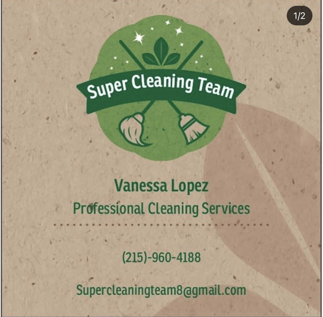 Logo for Super Cleaning Team