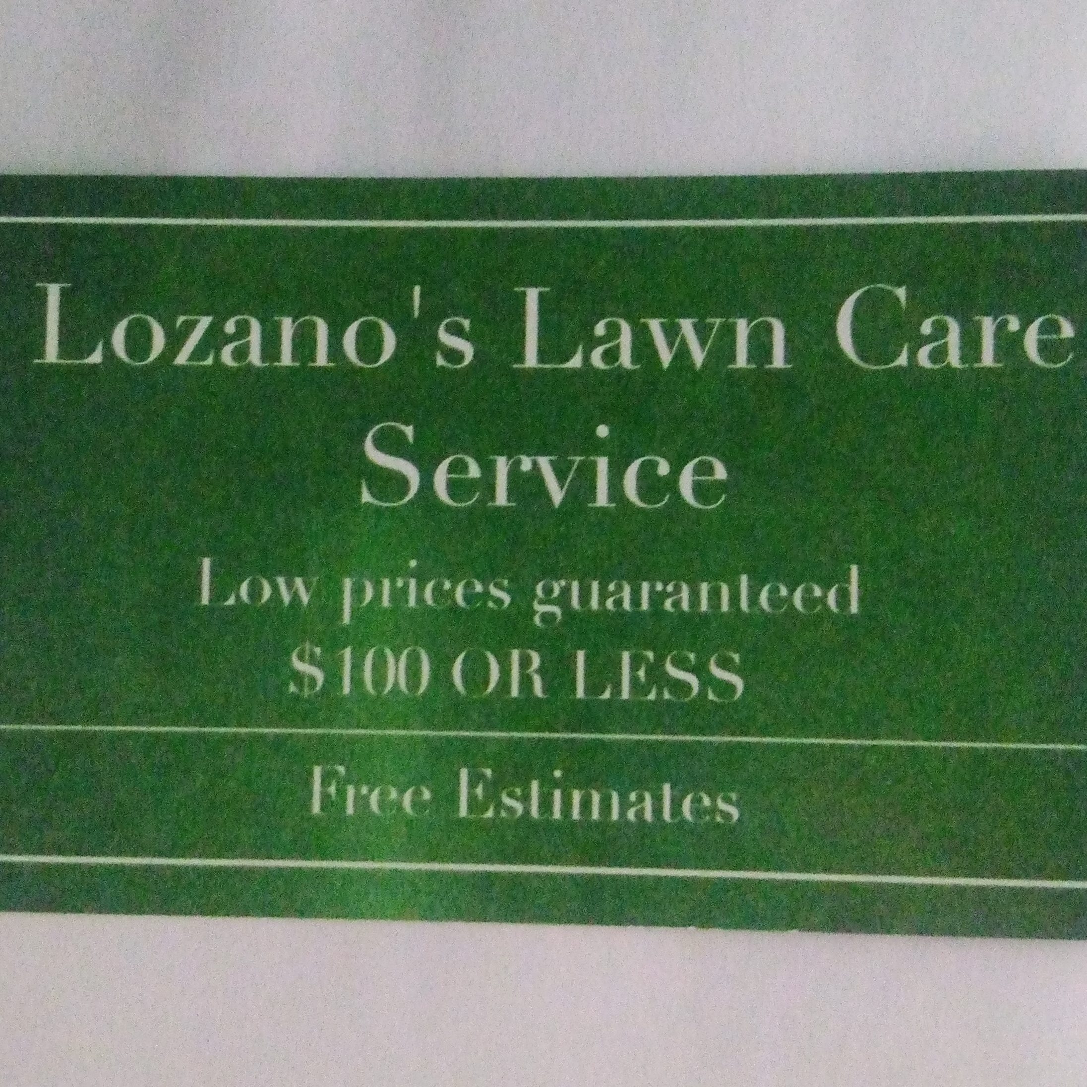Avatar for Lozano's Lawn Care Service
