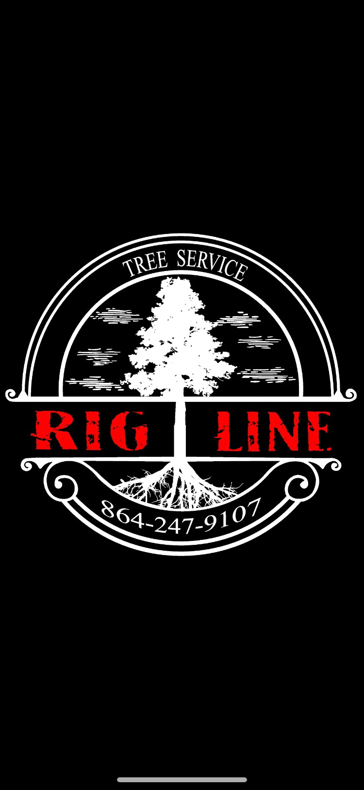 Logo for Rig Line tree service