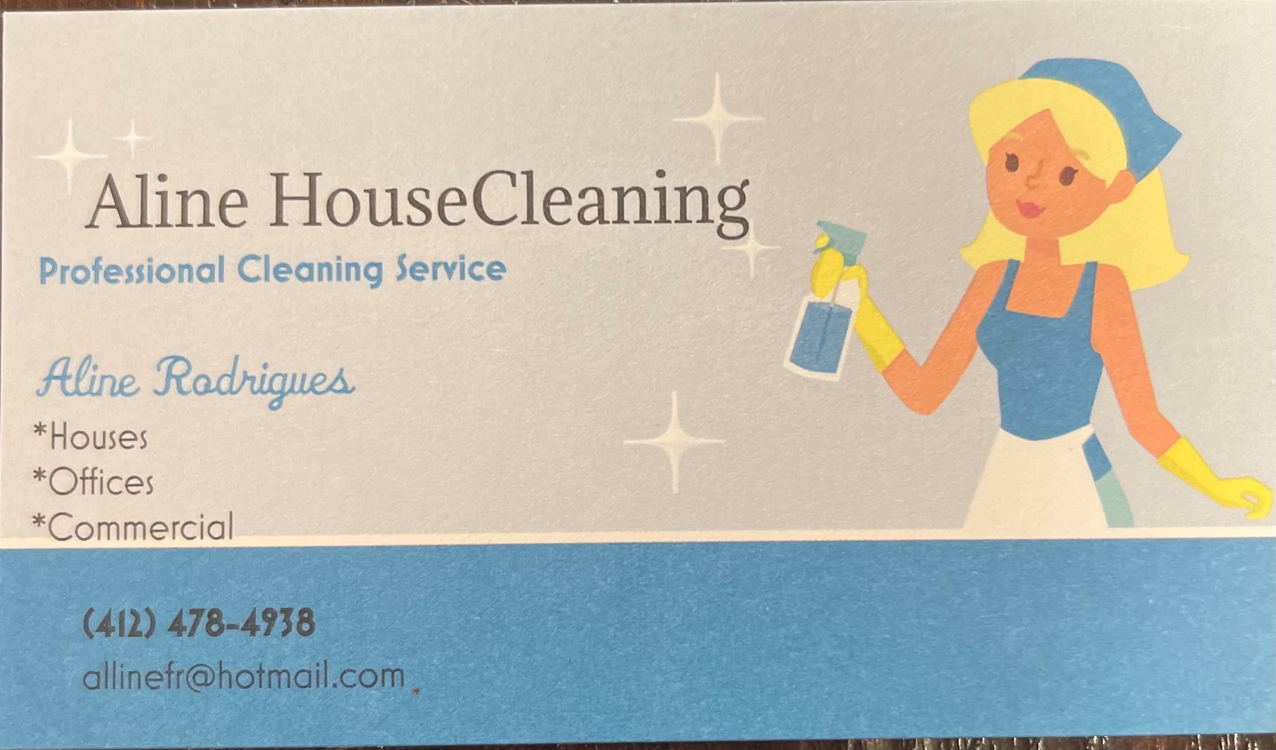 Aline's House Cleaning logo