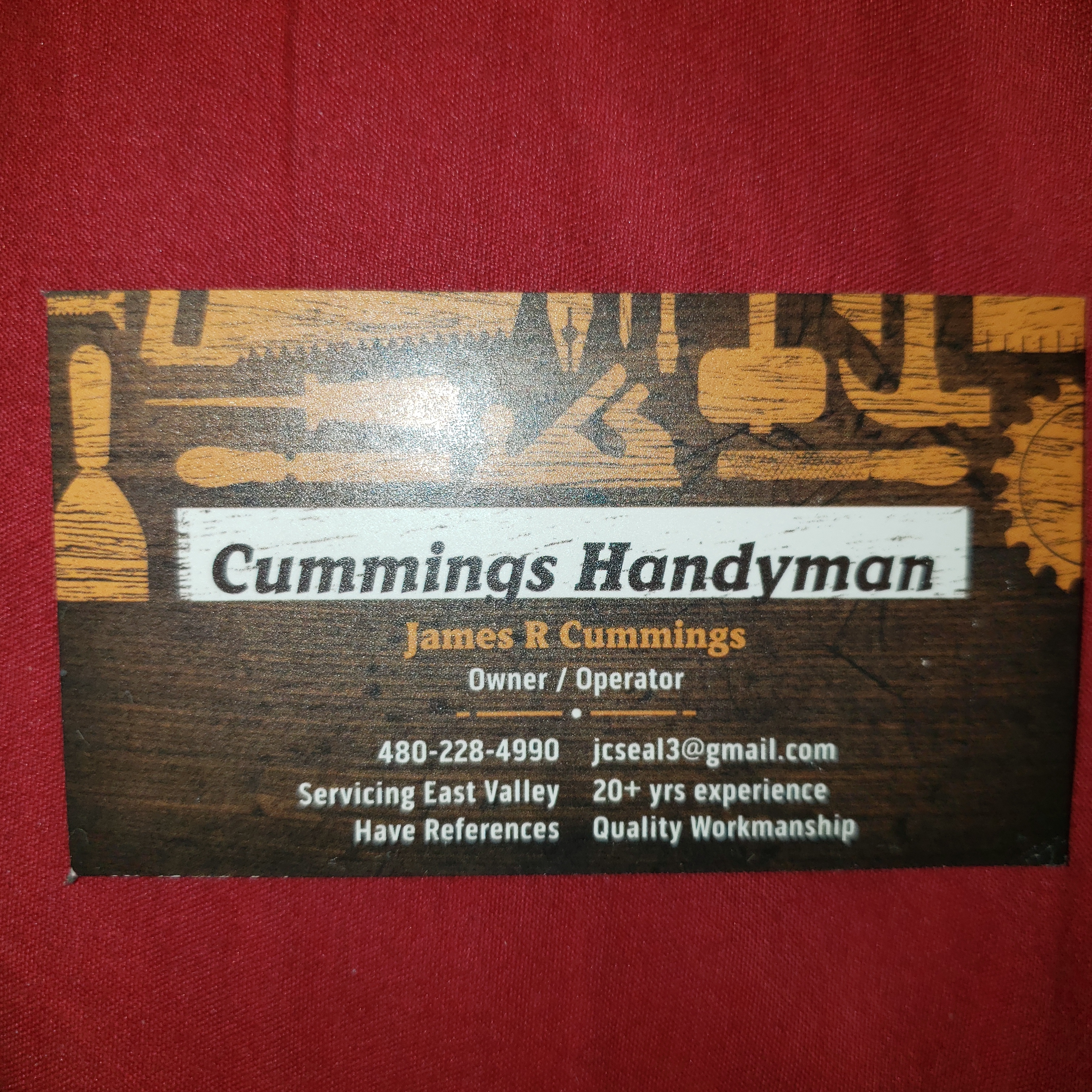 Logo for Cummings Handyman