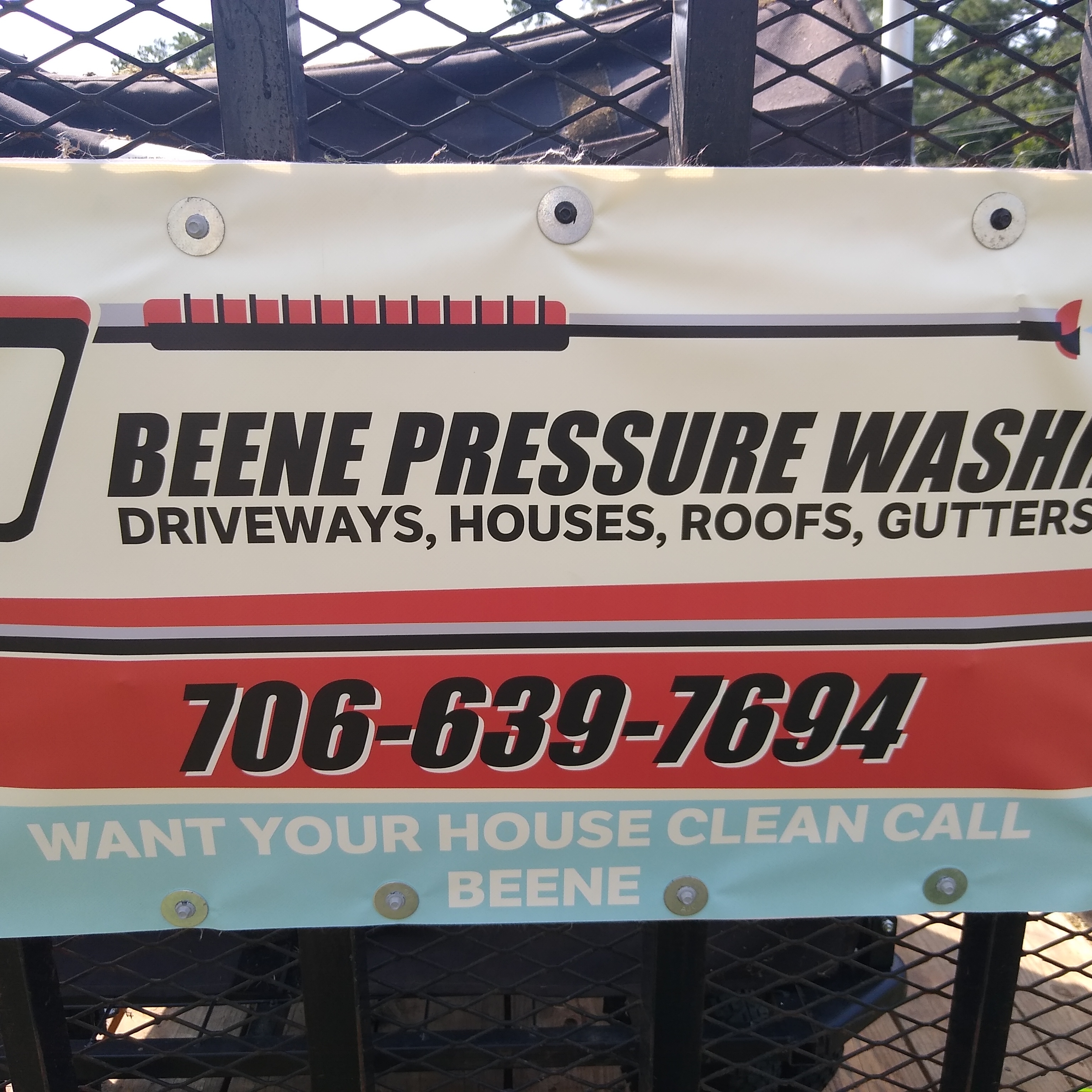 Beene's Pressure Washing logo