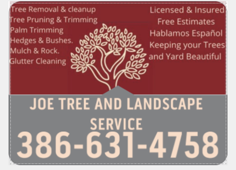 Avatar for Joe tree and landscaping services