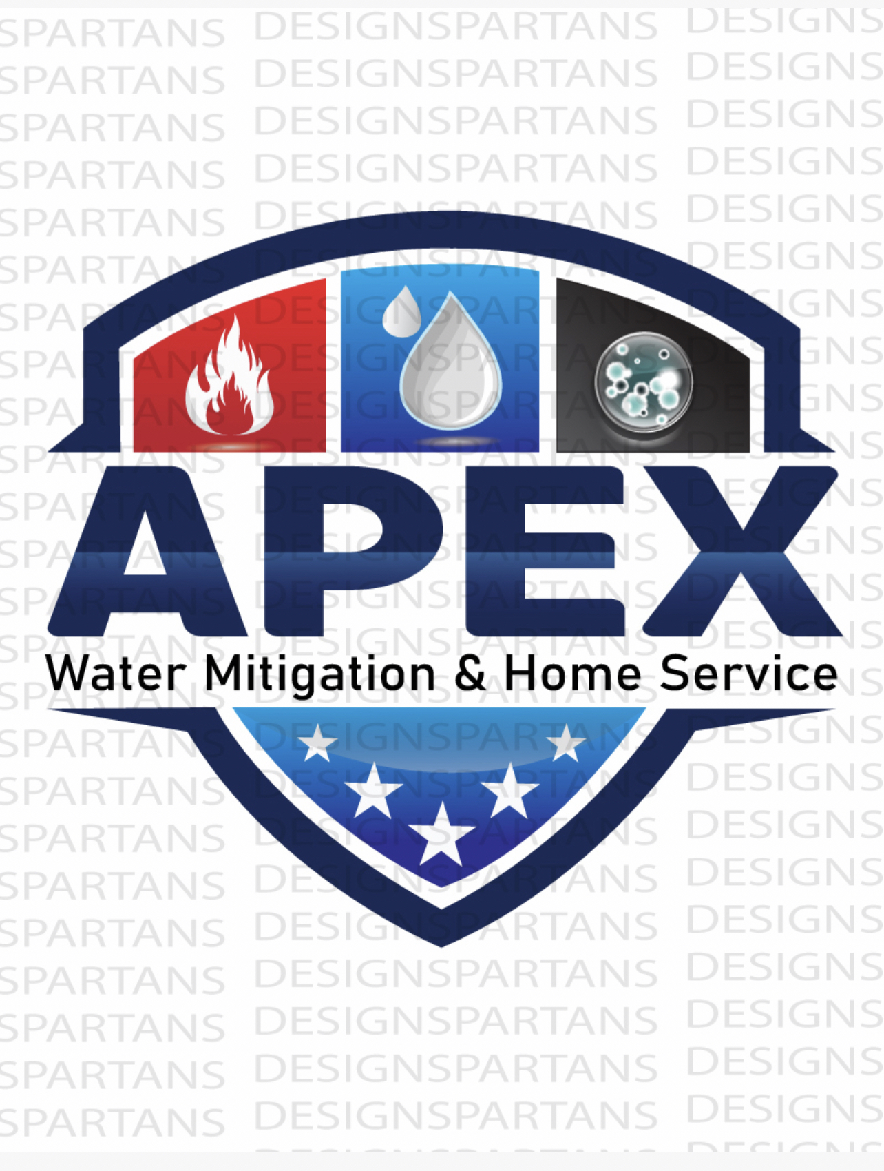 Logo for Apex Water Mitigation and Home Services
