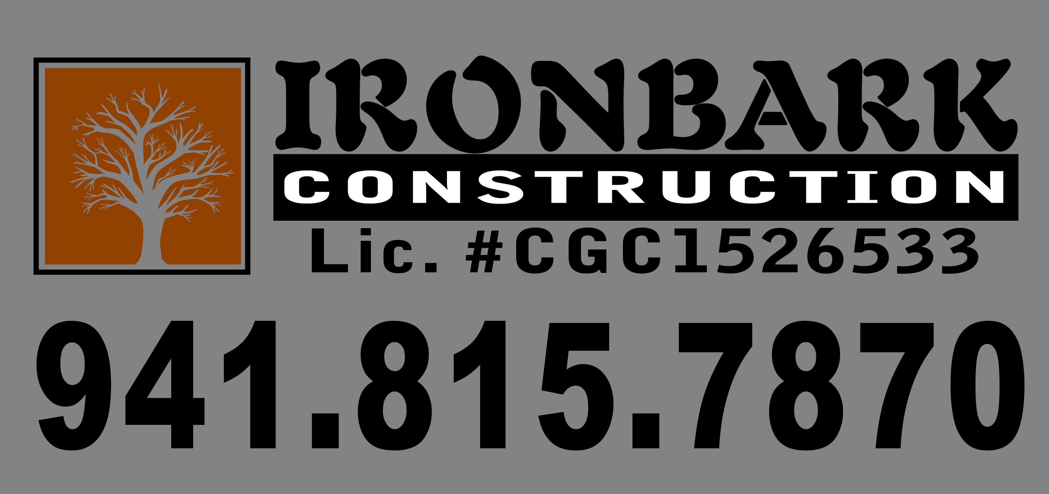 Logo for Ironbark Construction