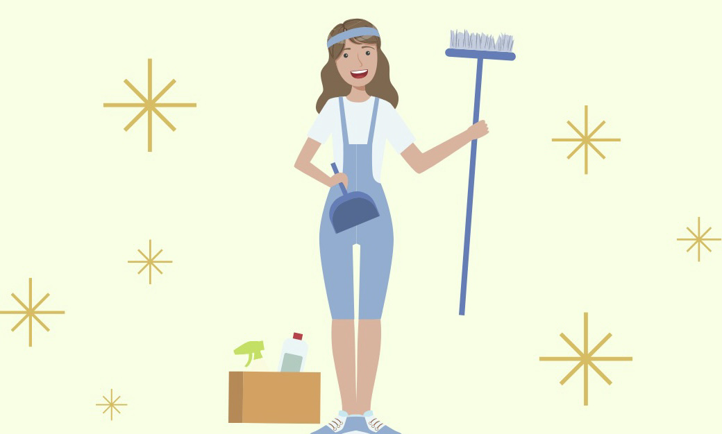 Logo for Keyra cleaning