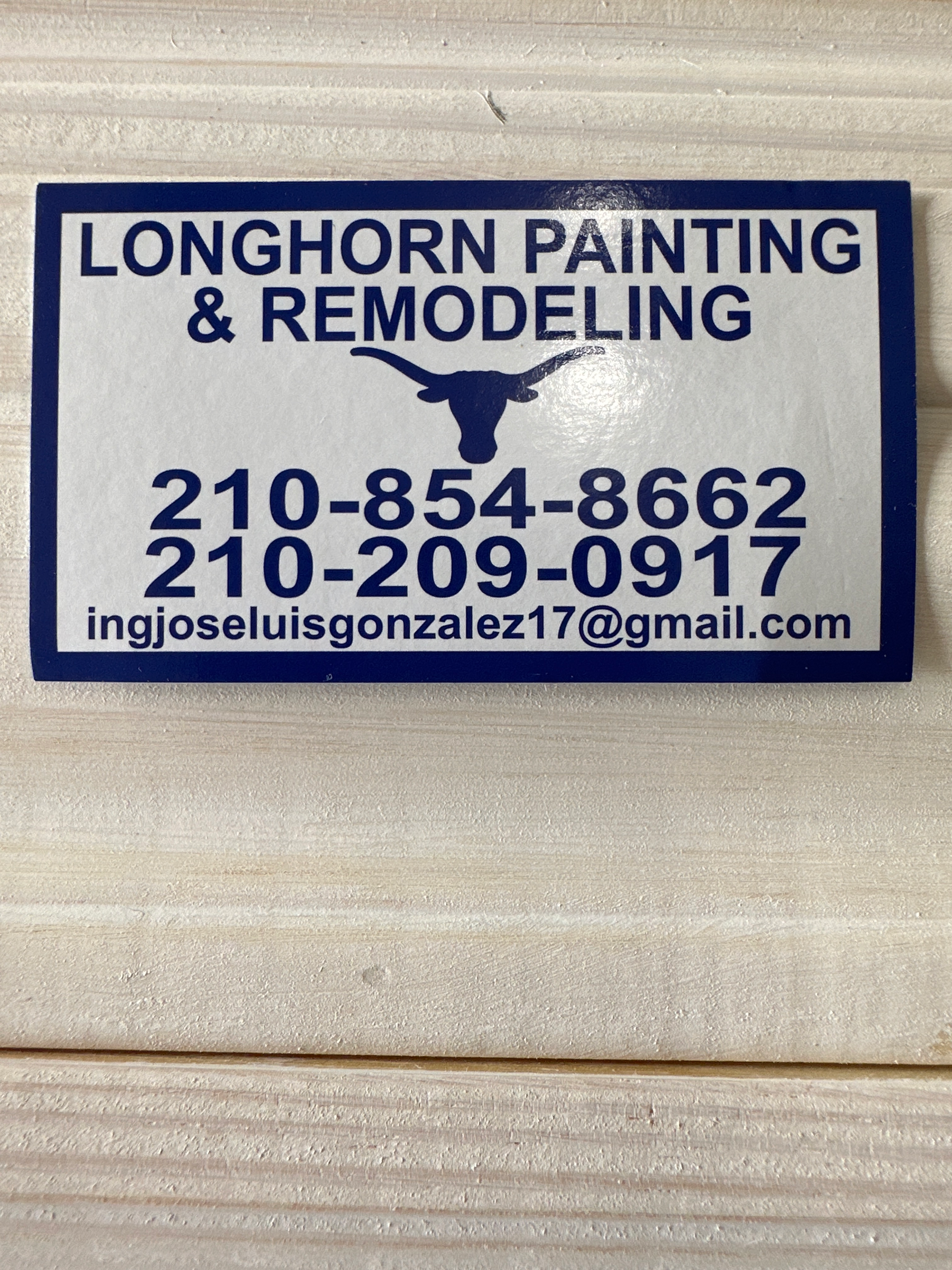 Longhorn Painting and Remodeling logo