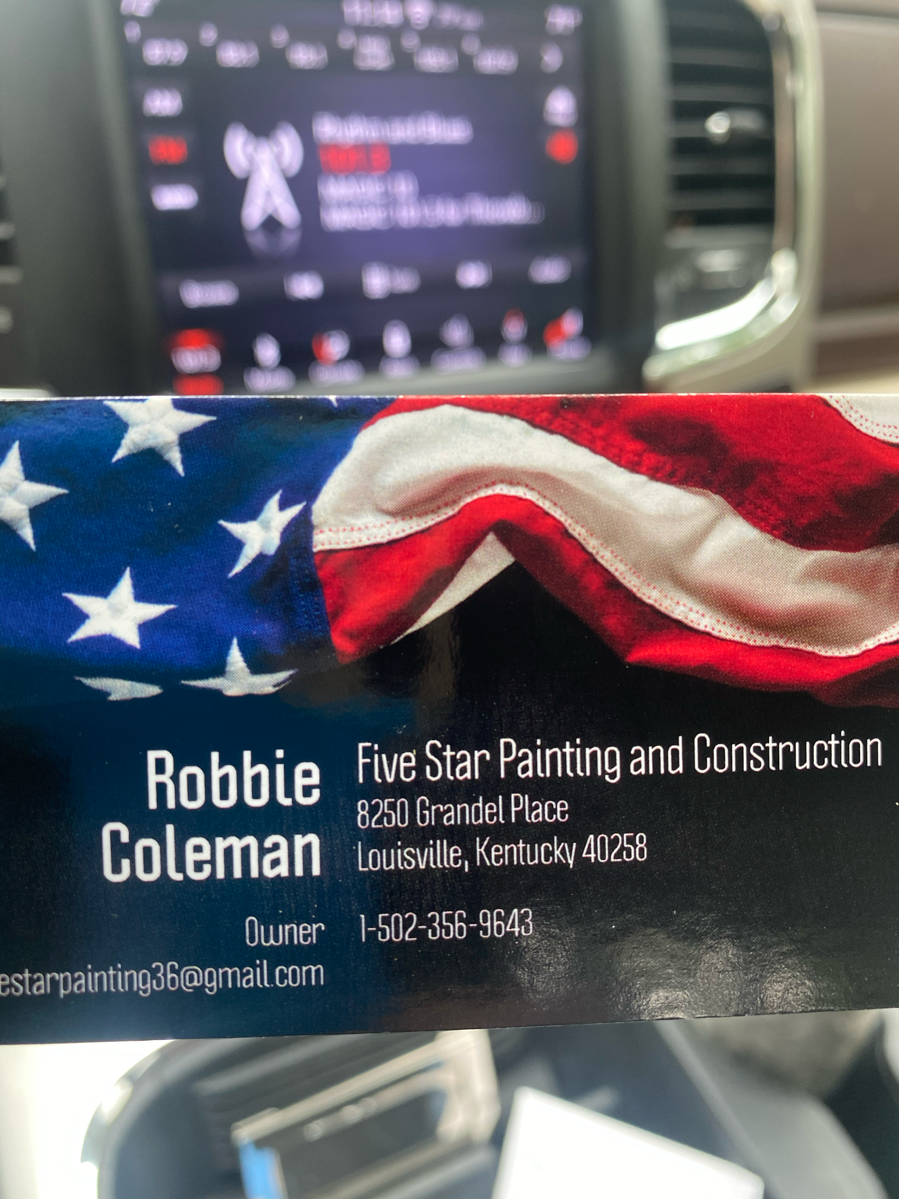 Five Star Painting and Construction logo
