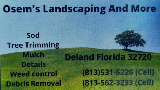 Osems Landscaping & More logo