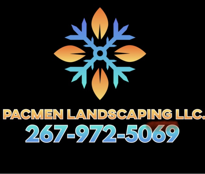 Logo for PACMEN Landscaping LLC.