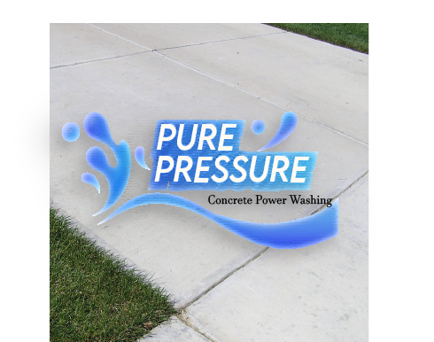 Logo for Pure Pressure Concrete Powerwashing