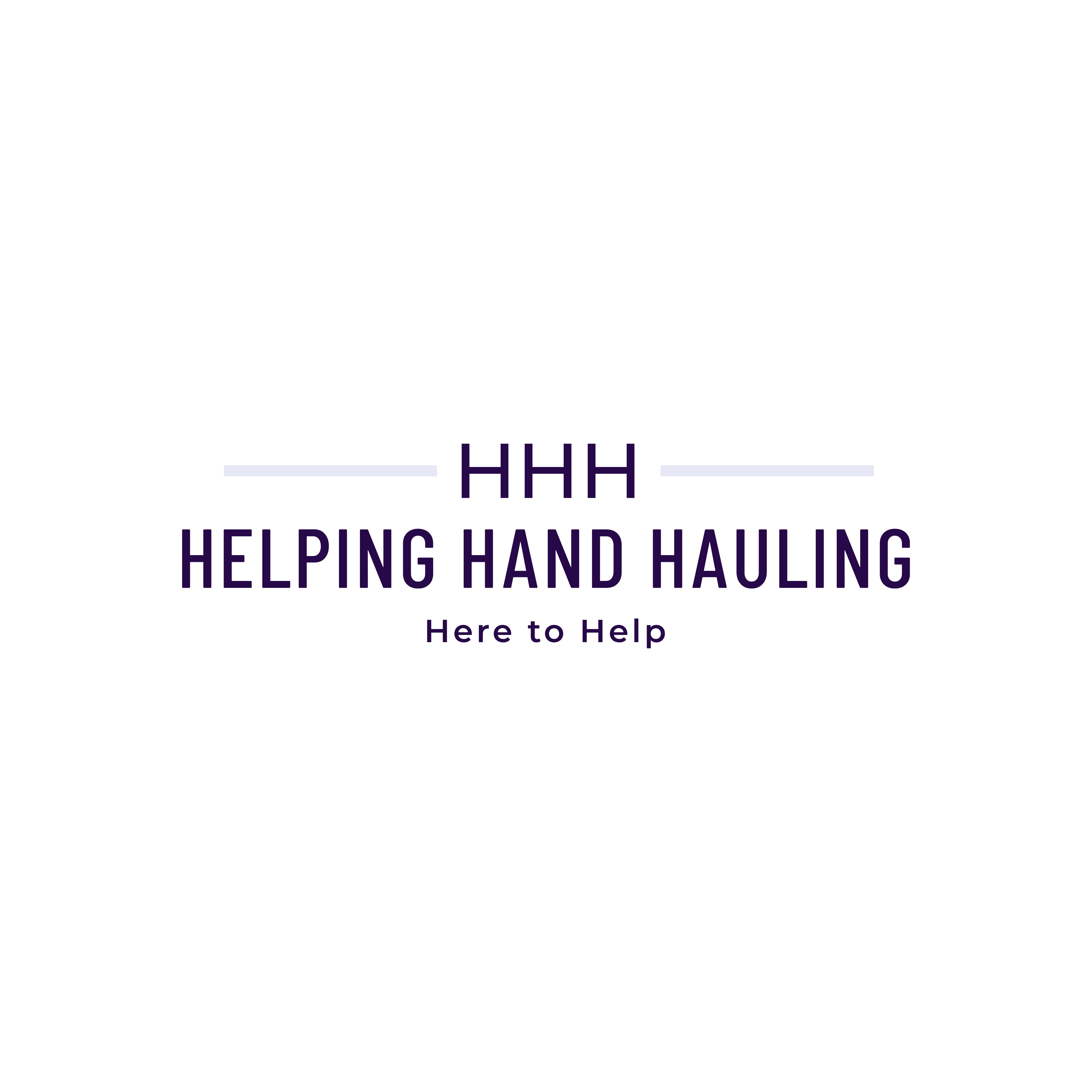 Helping Hand Hauling logo