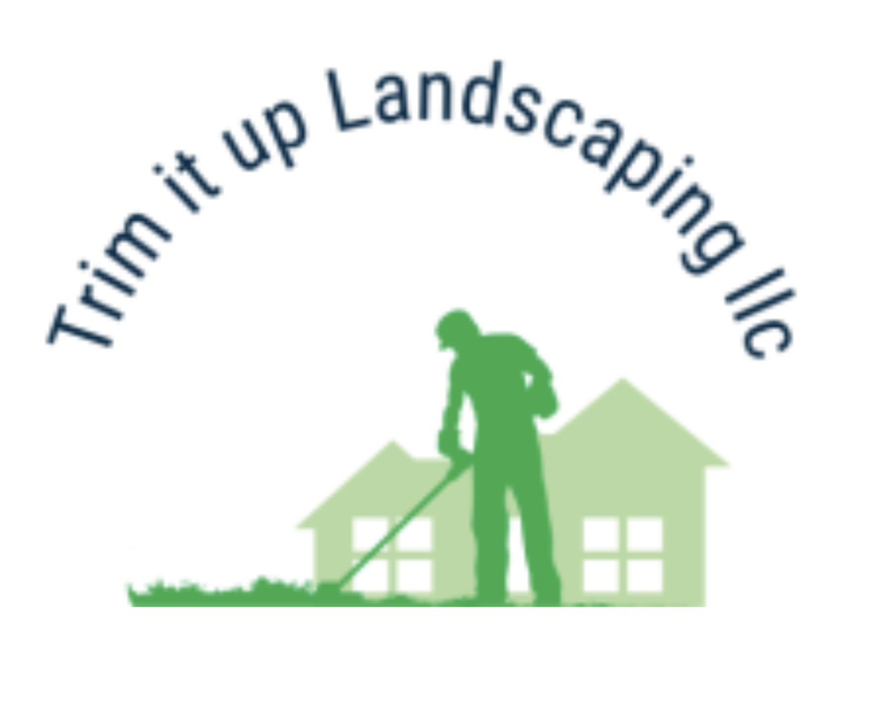 Trim it up landscaping LLC logo