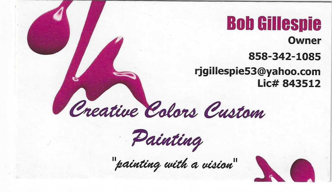 Creative Colors Custom Painting logo