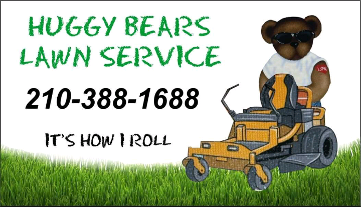 Logo for Huggy Bears Lawn Care