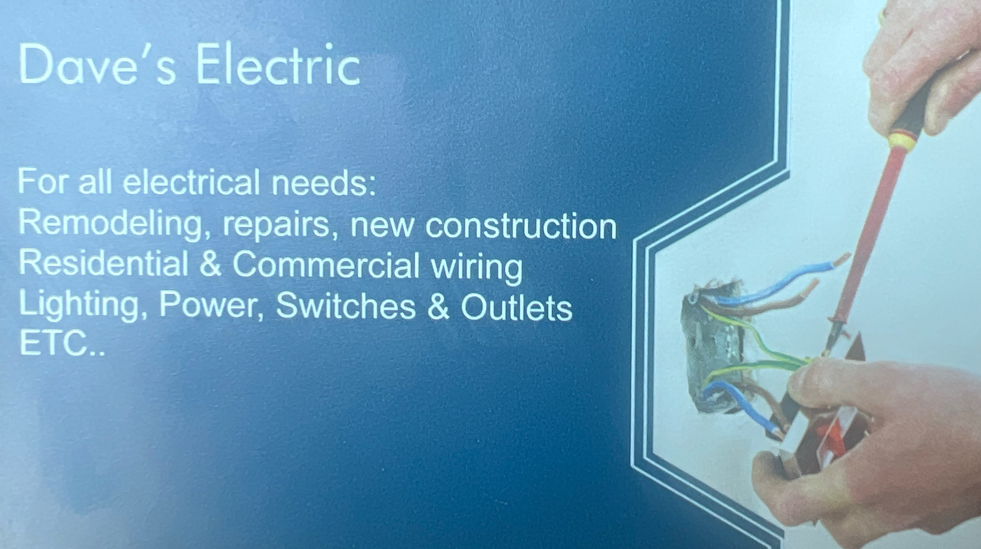 Dave Electrical logo